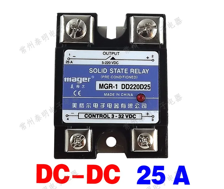 Wholesale US Siegel solid state relay DC SSR 25DD 25A MGR-1DD220D25 DC control DC