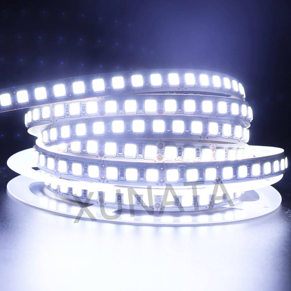 New Ultra Brightness 5M LED Strip 4040 5054 5050 5630 12V Flexible Highlight LED light Tape Ribbon 120leds/m Brighter than 2835