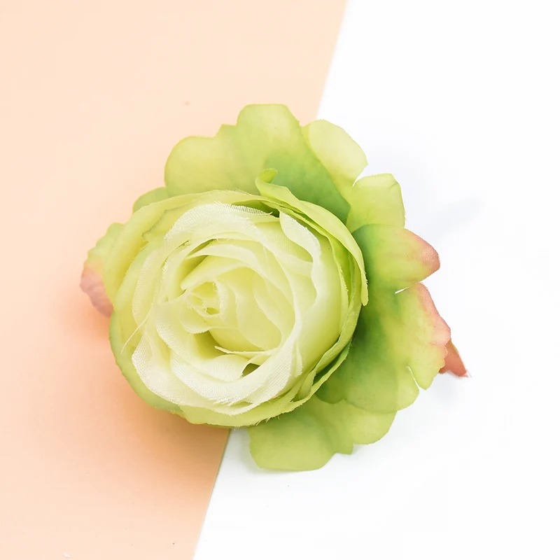 5 Stück Seidenrosen Blumenwand Scrapbooking Künstliche Pflanzen Dekorative Blumen Kränze DIY Geschenkbox Heim Hochzeitsdekoration Handarbeiten – Detail 17
