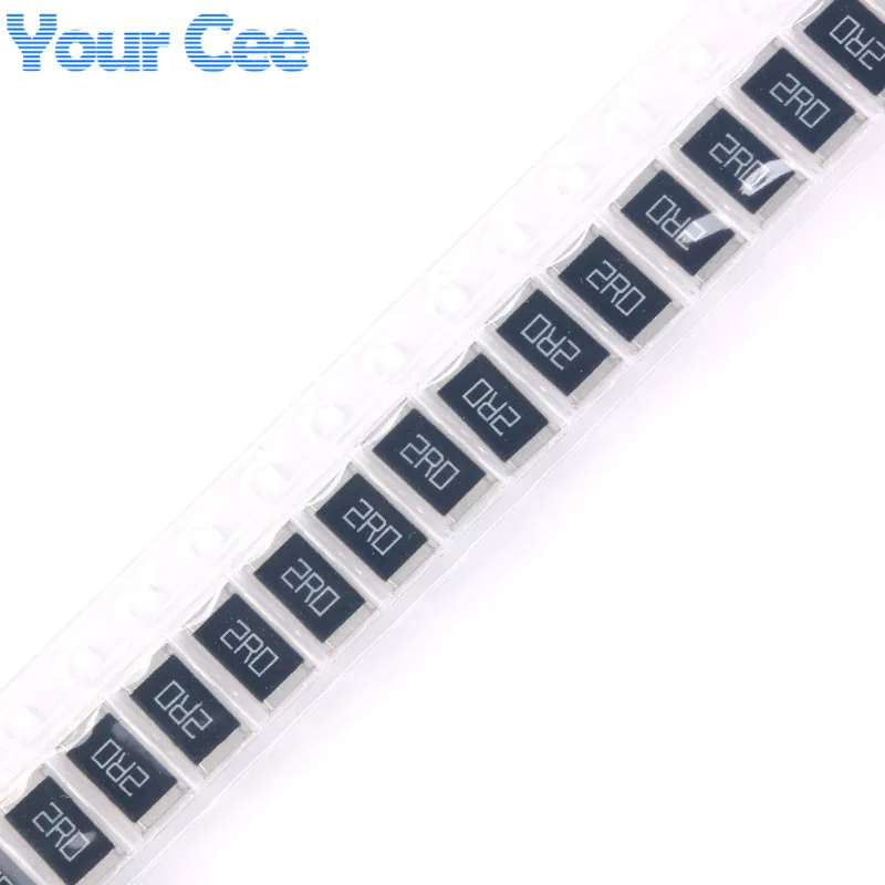 100pcs/20pcs 2ohm 2512 SMD Resistor 2 ohm 2R 2R0 1W 5% Chip Resistance Kit