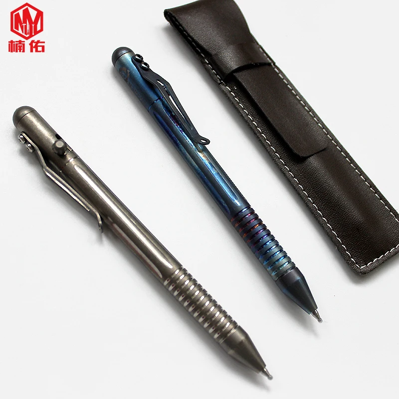 

EDC Outdoor Pocket Tool Titanium Alloy Gun Plug Pen Defense Pen Hidden Tactical Signature Pen Broken Window Pen Defense Tool