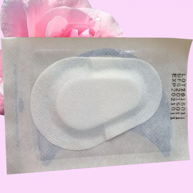 

1pcs 6.5*9.5cm health non-woven eye mask sterile eye pad Bi-vision vision correction post-operative self-adhesive eye patch bre