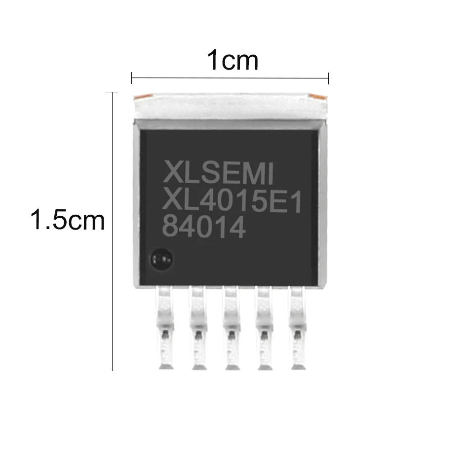 10pcs XL4015E1 XL4015 TO263-5 TO263 New Original 5A 180KHz 36V Buck DC to DC Converter