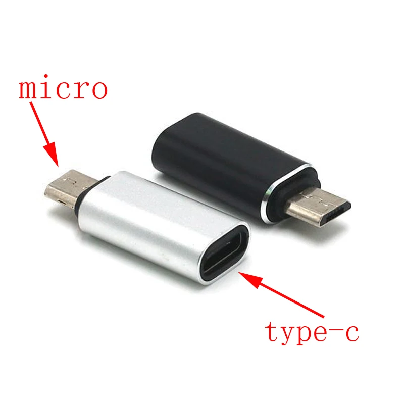 Кабель Type-c к Micro USB для телефона Android, адаптер типа C, быстрое зарядное устройство, преобразователь данных для Xiaomi Huawei Letv Sumsang, кабель