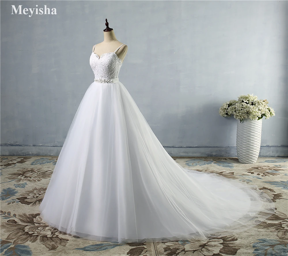 ZJ9046 Customized Beads Crystal Wedding Dresses 2024 For Brides Sweetheart Size 2/4/6/8/10/12/14/16W/18W/20W/22W/24W/26W/28W