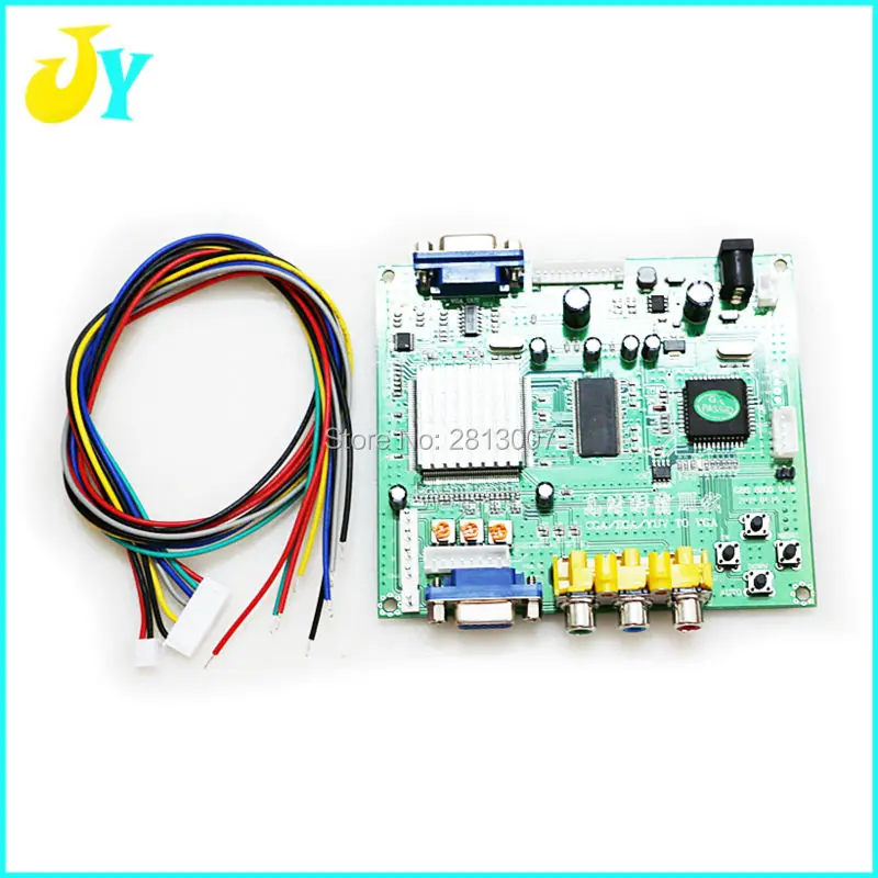 

Arcade Game CGA/EGA/RGBS/RGBHV/YUV/YPBPR to VGA HD Video converter board GBS-8200 standard VGA output free shipping