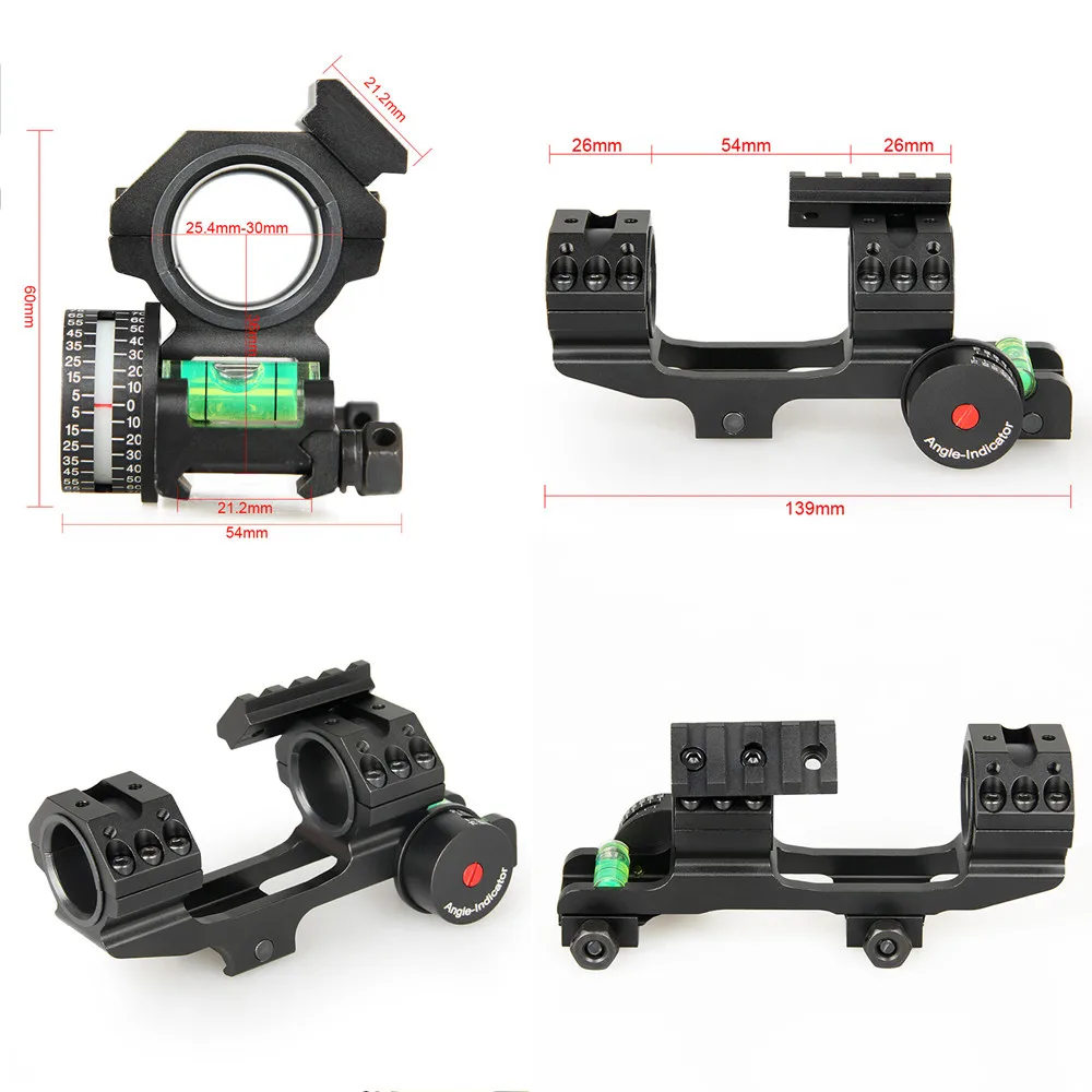 Double Piece Scope Mount Double Rings 1