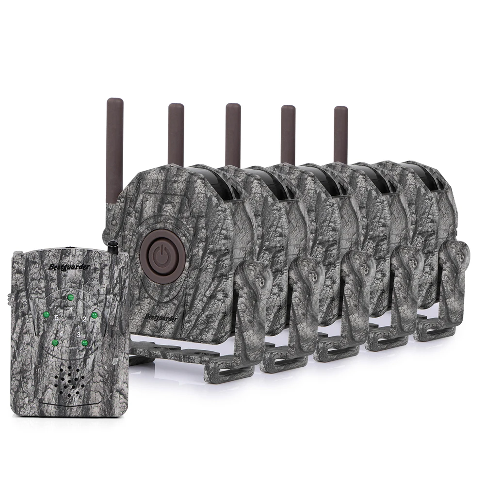 Wireless Alarm System Kits 5pcs/2pcs Infrared Detector + 1pc Receiver 300M for IR Hunting Trail Wild Trap Home Security