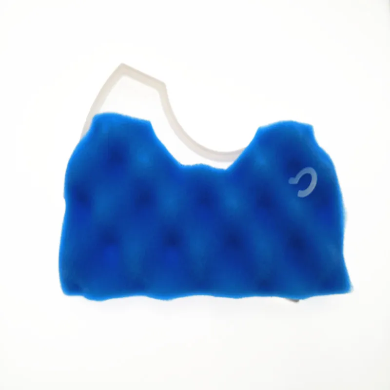 1 مجموعة الأزرق الإسفنج تصفية + 1 مجموعة الغبار فلتر Hepa لسامسونج DJ63-00669A SC43-47 SC4520 SC4740 VC-9625 VC-BM620 فراغ نظافة