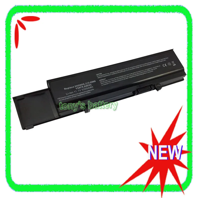 6Cell Laptop Battery For DELL Vostro 3400 3500 3700 3400n 3700n V3400 CYDWV 04GN0G TXWRR Y5XF9 7FJ92 4JK6R 04D3C 312-0998