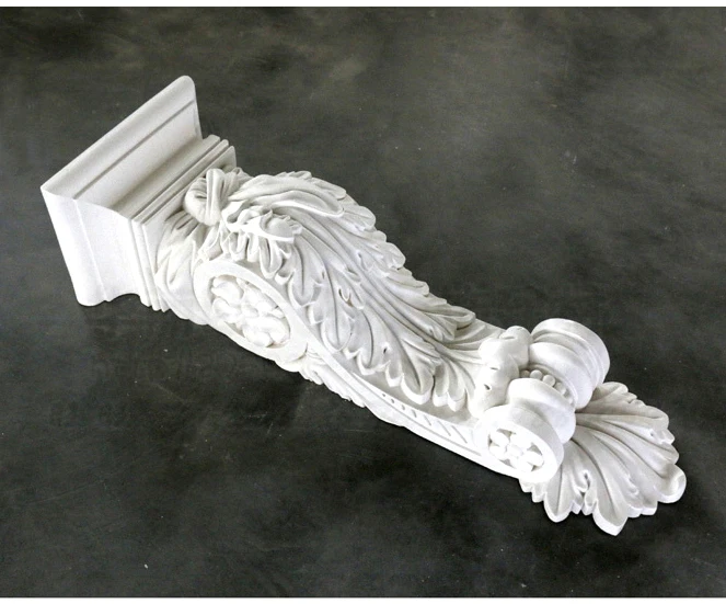 classic European style PU polyurethane Corbel Fireplace Ornament Furniture decoration entrance decor portal decorative Elements