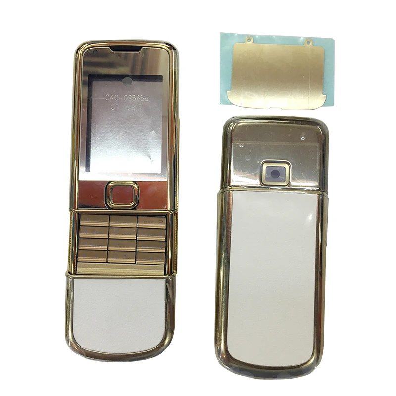 ZUGZUC New Metal For Nokia 8800 Arte 8800A Full Housing Complete Mobile Phone Housing+Logo