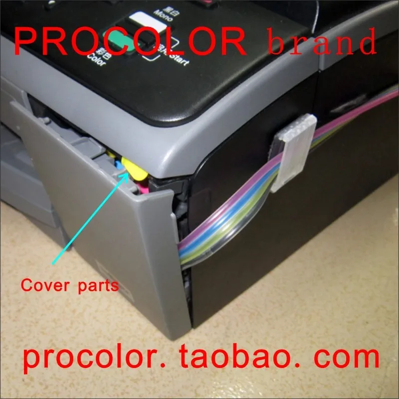 PROCOLOR Continuous Ink Supply System CISS (With cover parts) for BROTHER LC400/LC450(DCP-J725DW,MFC-J430W,MFC-J625DW,MFC-J825DW