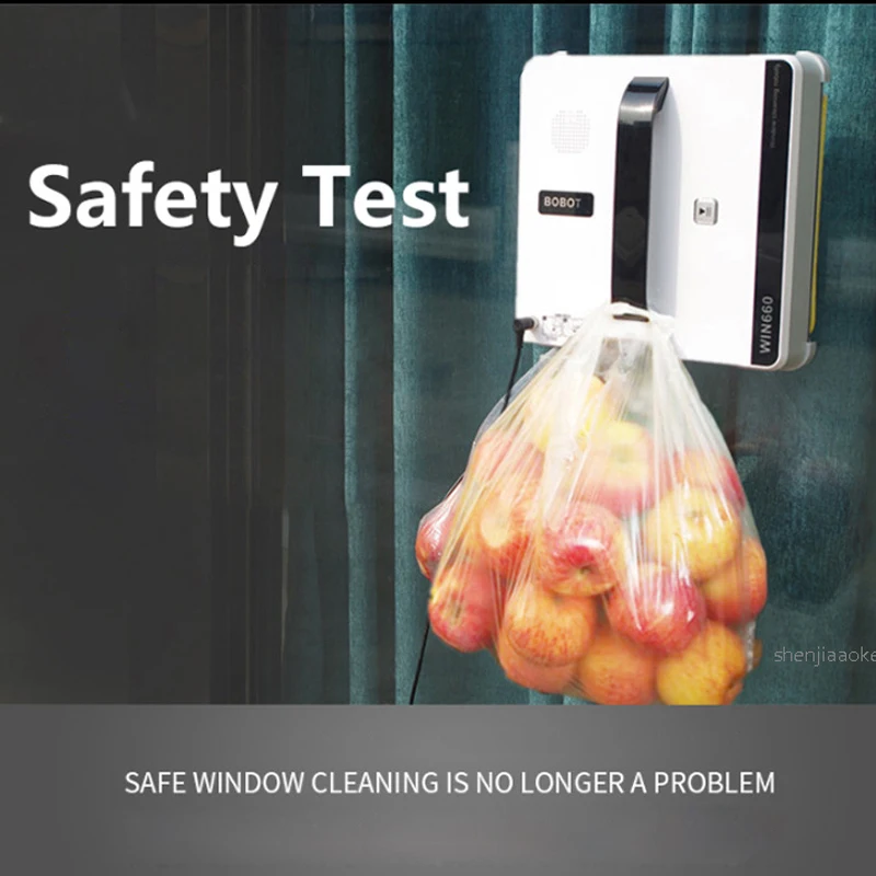 Window Vacuum Cleaner Smart window cleaning robot Remote Control High Suction Anti-Falling Washer Robot Sweeper 220V  75W