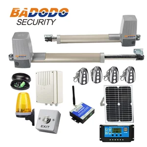 Solar -gebotener Gateöffner Full Kit für Doppelarme Gates 600 kGs Con Solar Panel GSM Controller GSM Optionaler Tastatursensor 12 Haupt Solarverkauf Elektrische Portao - №11