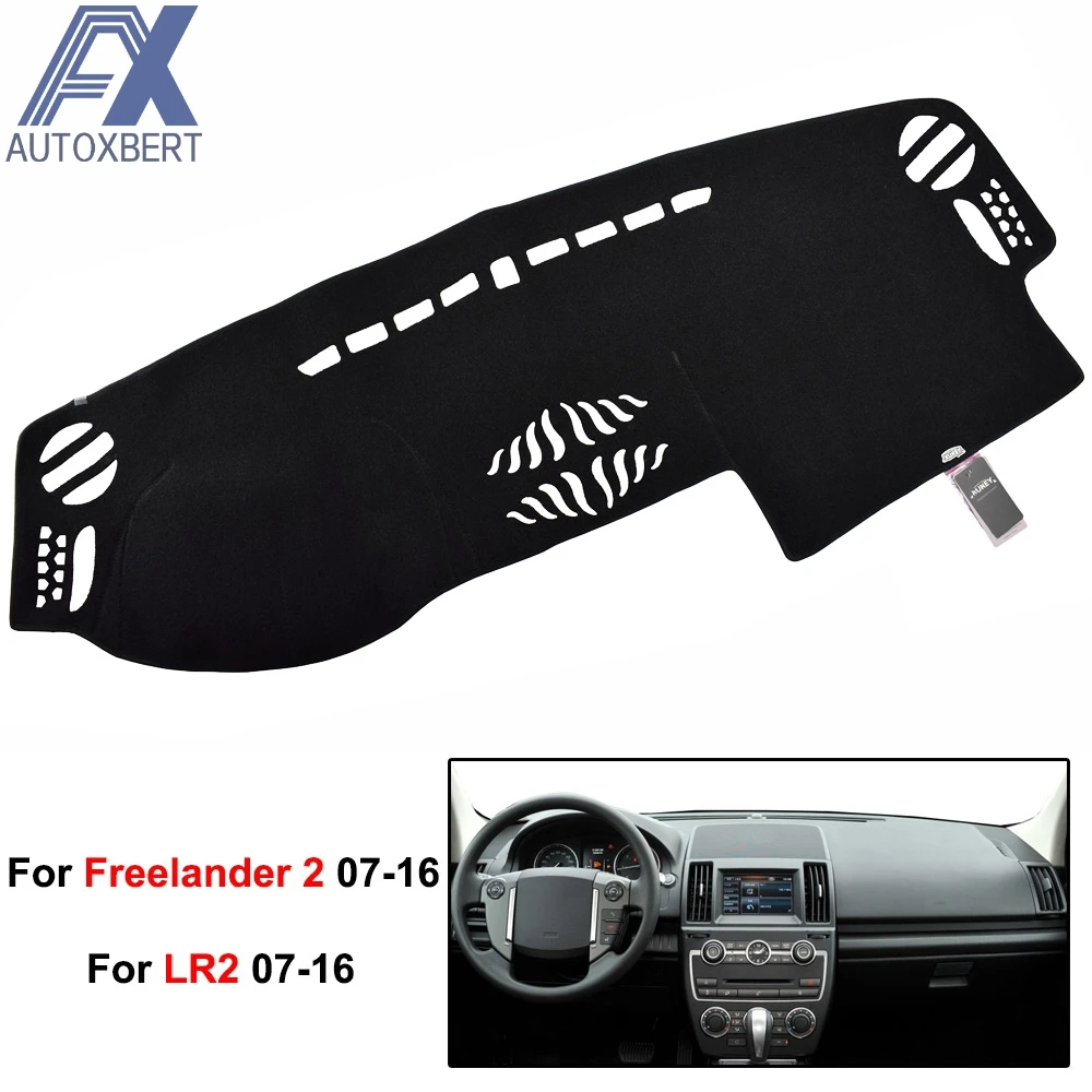 AX Dashboard Cover Dashmat Dash Mat Xukey For Land Rover LR2 Freelander 2 2007-2015 2016 Pad Sun Shade Dash Board Cover Carpet