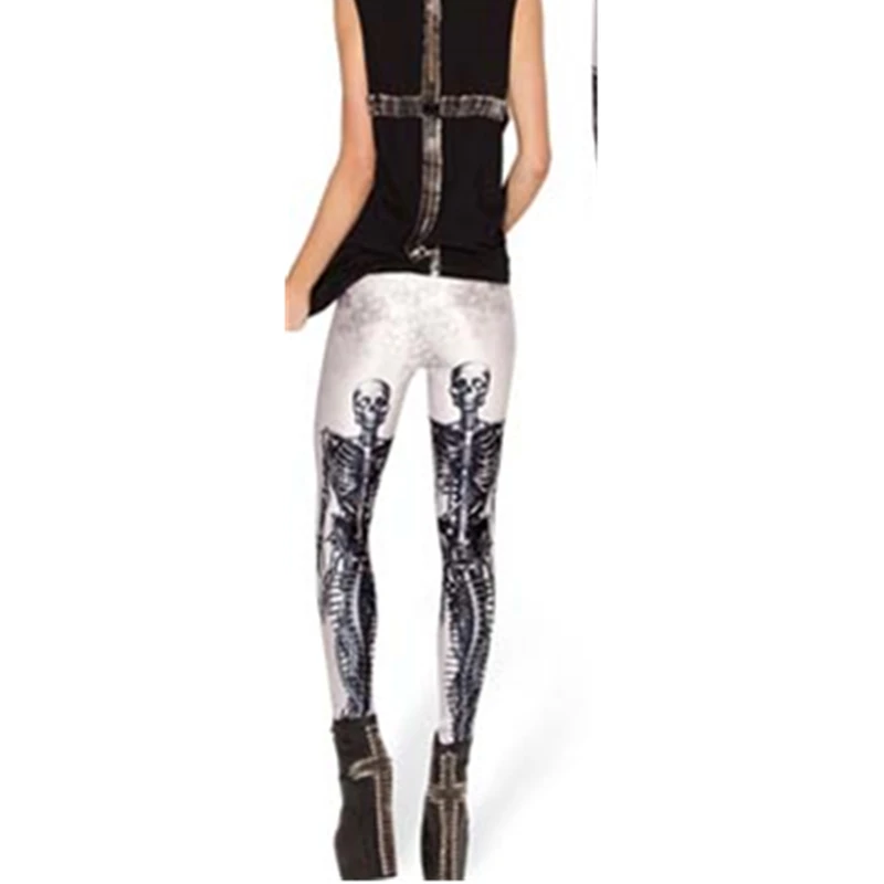 

Hot items Ladies Stylish skull bone Leggings wholesale price