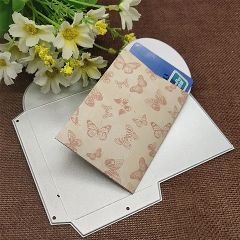 Box Metal Cutting Dies Stencils Embossing Craft DIY  Box Die Cut Card Scrapbooking Dies Metal Paper Cards Album Decoration