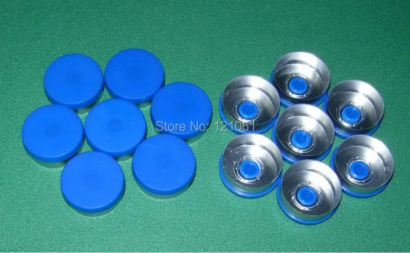 20mm Plastic Aluminium Cap,1000pcs/lot,All Kinds Of Colored Sealing Cap, pharmaceutical caps,tops for crimp glass vial