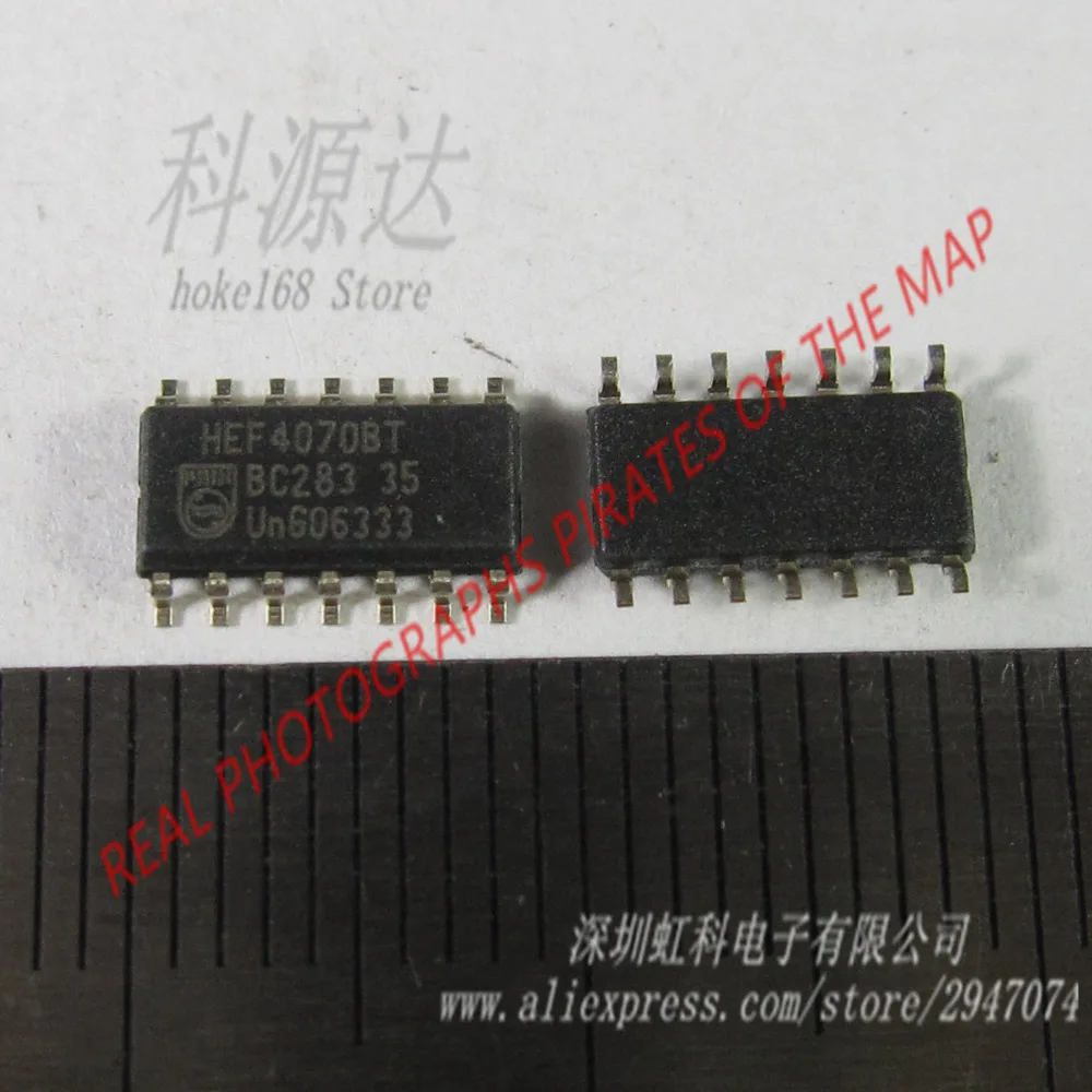 10pcs/lot  HEF4070BT SOP14 HEF4070B In Stock