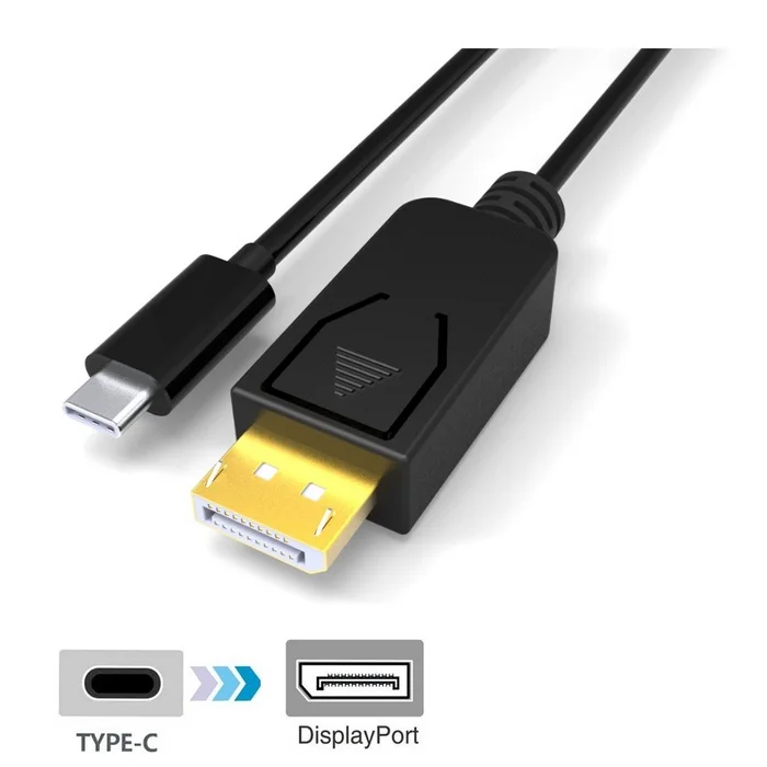 (에서 선박 us) USB 3.1 유형 C USB-C 디스플레이 포트 DP 4K UHD HDTV 케이블 1.8m 6ft 맥북 usb3.1 유형 c 케이블