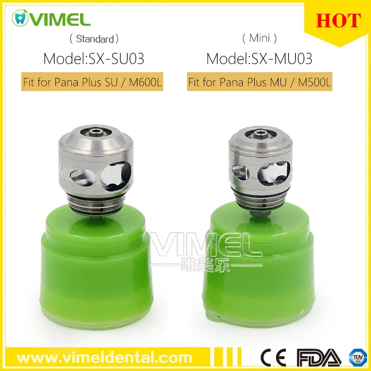 3 pcs x Dental N*K SU03 Turbine Cartridge for Pana Max Plus S-Max M600L Dynal LED , Plus M500L high quality