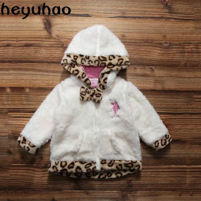 

Baby coral floss embroidery zipper hooded jacket