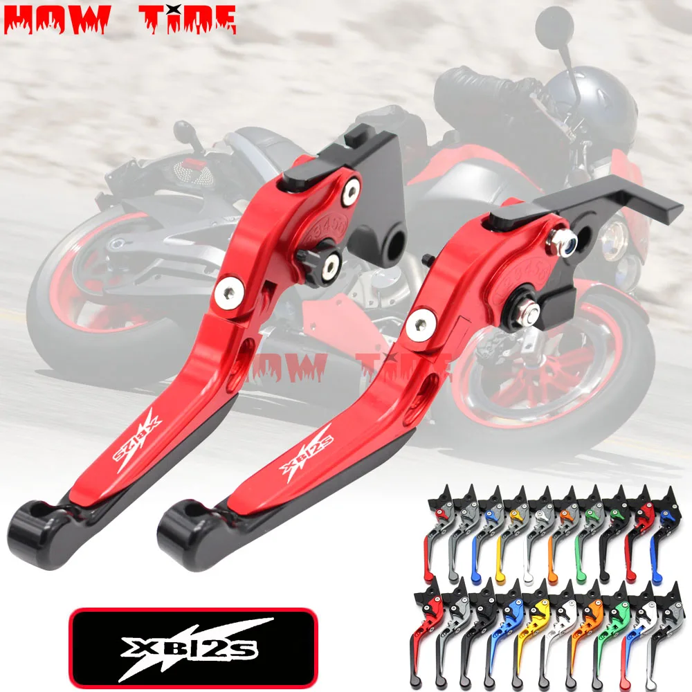 Motorcycle Folding Extendable CNC Moto Adjustable Clutch Brake Levers For Buell XB12S XB 12S XB12Scg XB12S cg 2009