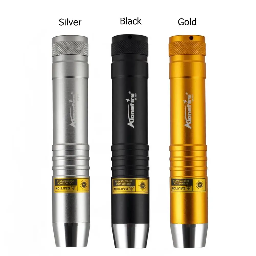 AloneFire SV370 Ultraviolet 365nm UV White Yellow 3 LEDs Light Source Flashlight lamp for Jade Jewelry Identification