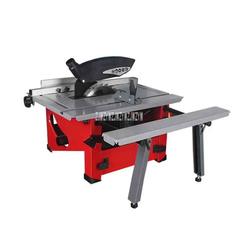 (Extended Version) 8 Inch Sliding Woodworking Table Saw Multifunctional Table Saw DIY Wood Circular Saw 210MM 220V-240V 1200W