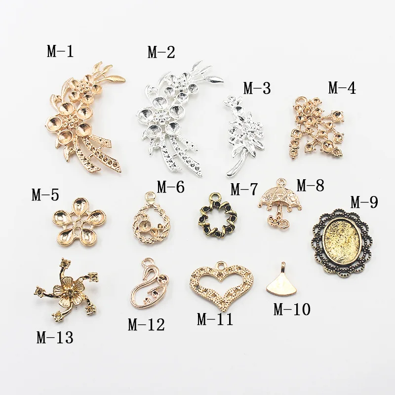 20pcs Zinc Alloy Leaf Charms Antique Plated Handmade Jewelry Making Accessories Bracelet Necklace Pendants DIY Crafts wholesale