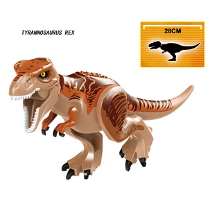 Jurassic World 3 Brutal Raptor Builds Builds Bricks Dinosaur Tyrannosaurus Indominus I-Rex ensamble el juguete para niños 12 mejores bloques de ventas para niños - №11