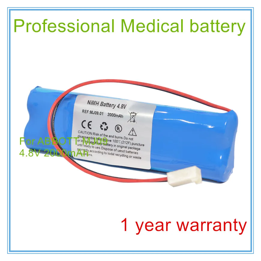 High Quality For ( HOSPIRA, ROSS ), i-Stat ( MJ09.01 ), Accucheck Martel Printer ( MJ09 ) Battery