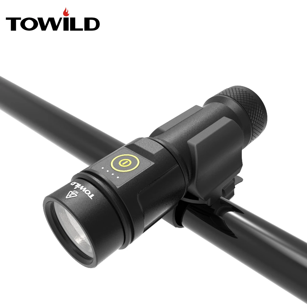 

TOWILD Bicycle Headlight Bike LED Lamp Front Light 1000 Lumens Flashlight LED light bicycle accessories 4000/4800mAh Battery