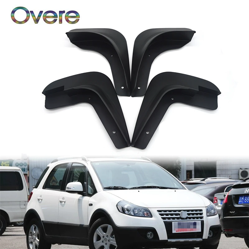 

OVERE Car Front Rear Mudguards For 2007 2008 2009 2010 2011 2012 2013 Suzuki SX4 4-Door Sedan Styling Mudflap Accessories Fender