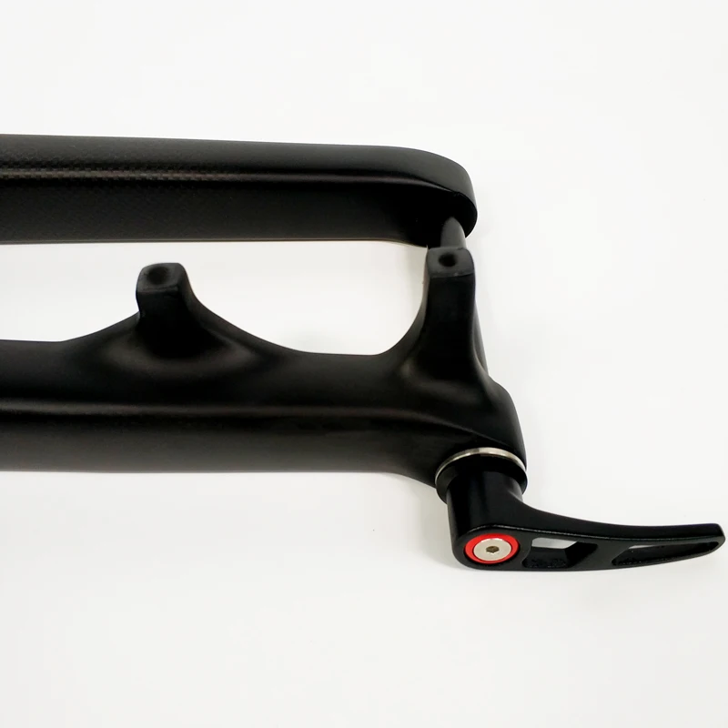 THRUST Mountain Bike Bicycle fork 29er carbon fibre fork disc brake tapered 15mm Rigid fork carbon mtb bike bicycle Accessories