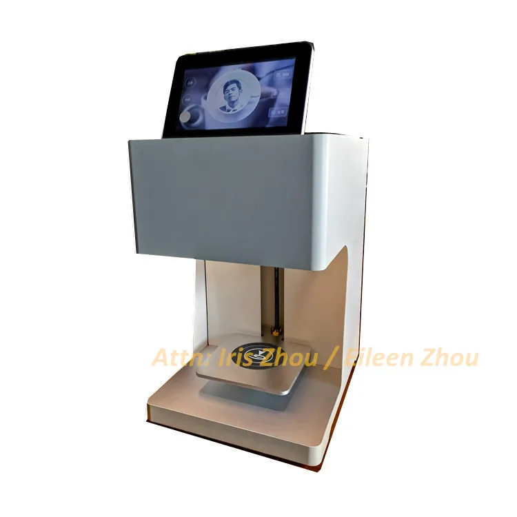 Small commercial 3d Digital Printer Type and Automatic Grade personalized coffee printer