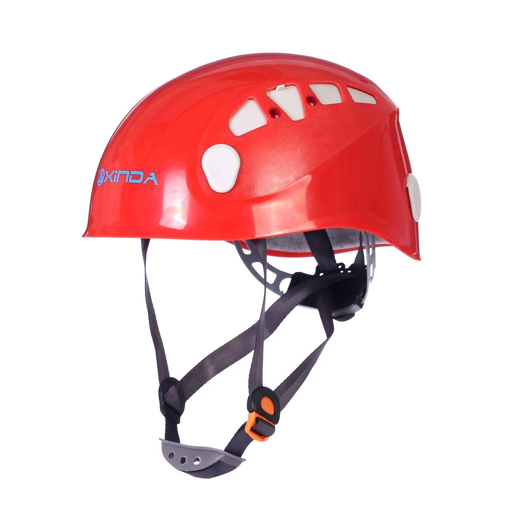 New Adjustable Mountaineering Helmet ABS+PC Corrosion Resistance Rescue Helmet Drifting Equipment Professional Rock Climbing