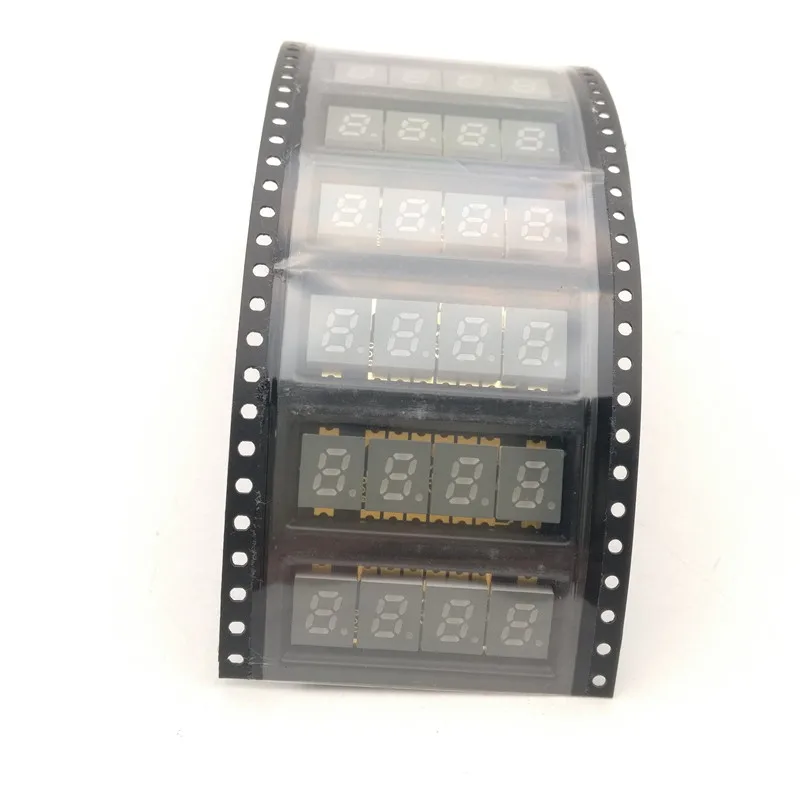10 Pcs 4 Bit 0.2 Inch Smd Digital Tube Led Display Rood Licht 7 Segment Common Cathode/Anode
