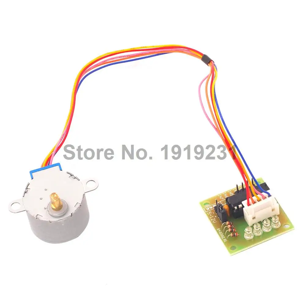 1set Smart Electronics 28BYJ-48 5V 4 Phase DC Gear Stepper Motor + ULN2003 Driver Board for arduino DIY Kit