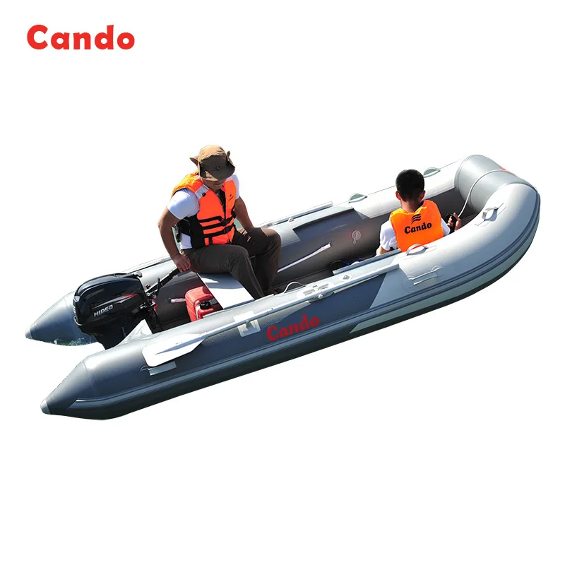 

CANDO VIB270 Upgrade Fishing Boat PVC Rowing Racing Boat Kayaking Ship For Outdoor Fishing Water Skiing Ship Inflatable Boats