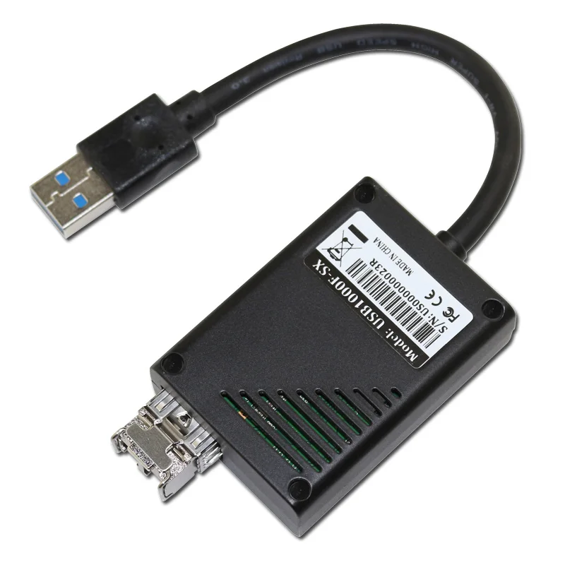 Winyao USB1000F-SX USB 550 Gigabit Fiber Ethernet сетевой адаптер нм, многорежимный оптический модуль приемопередатчика SFP NIC м