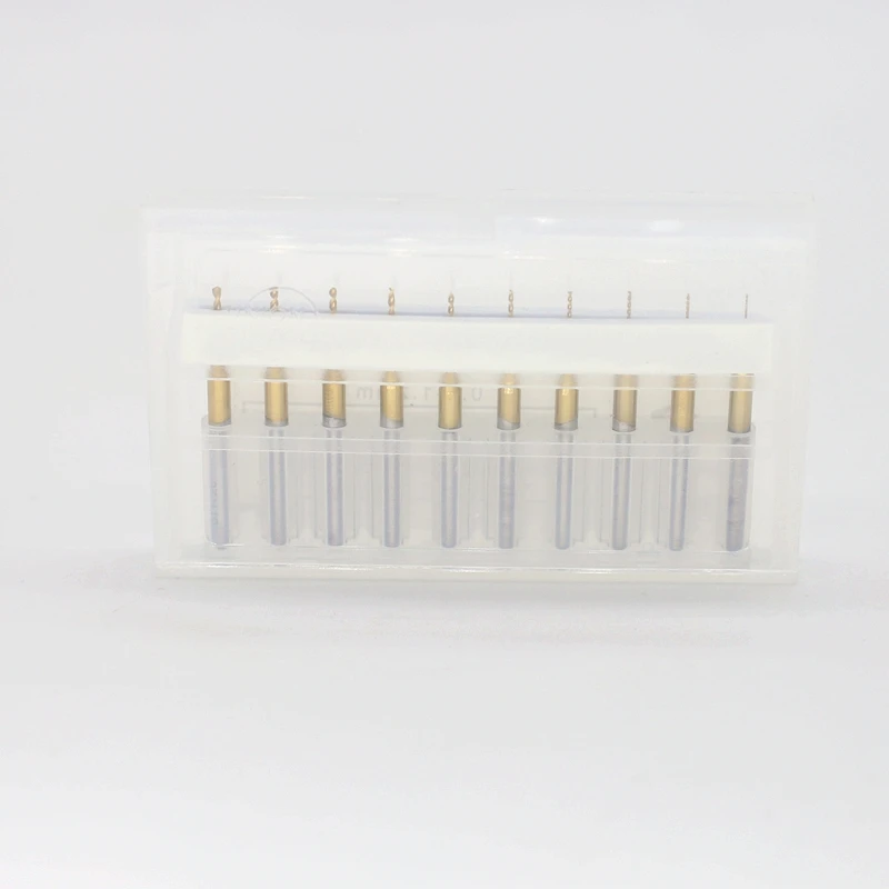 Hangxin 1.0mm 카바이드 pcb 드릴 10 pcs 금속 밀링, 악기 추출기, cnc 라우터 목공 도구, dremel 액세서리
