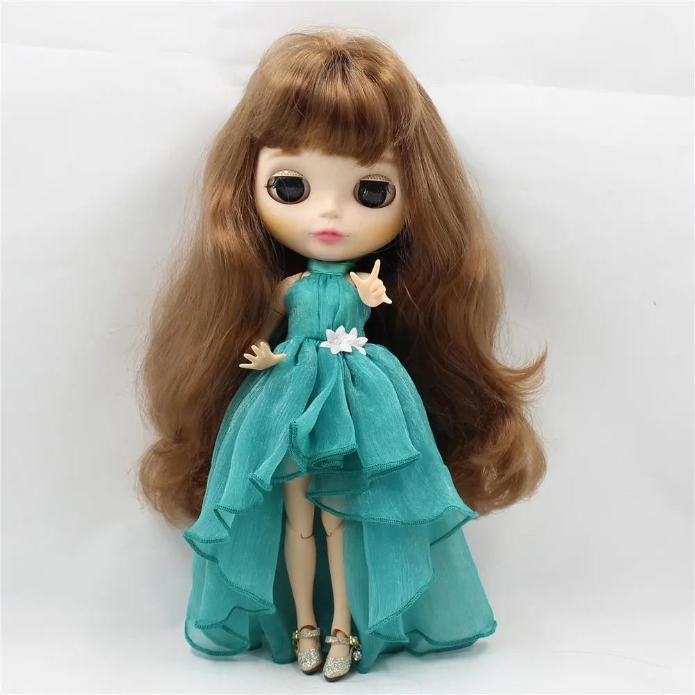 DBS Clothes for Blyth icy Doll Elegant Dress different color with flower girl gift