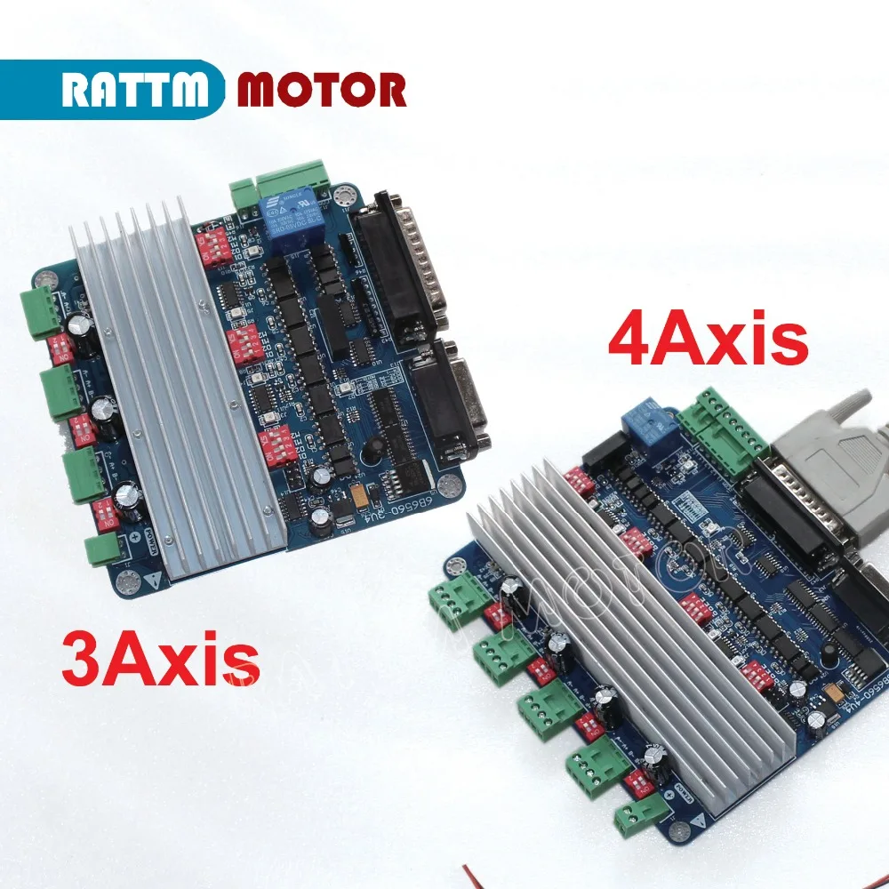 3 Axis 4 Axis TB6560 CNC controller Board stepper motor driver H type