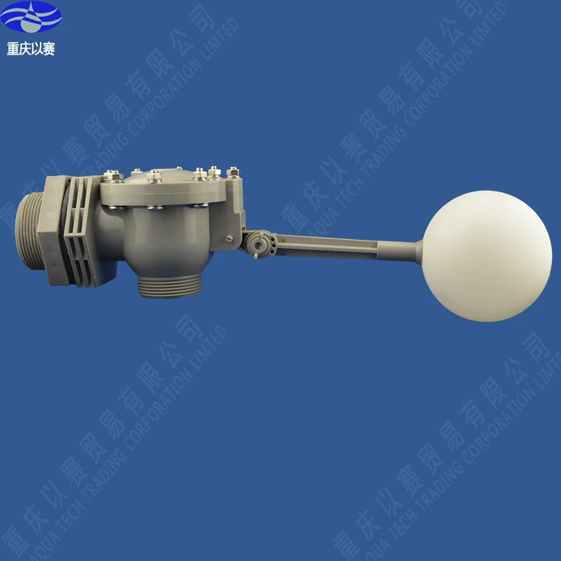 

2" plastic float valve, big size plastic ball cock, water tank floating valve, water level float valve