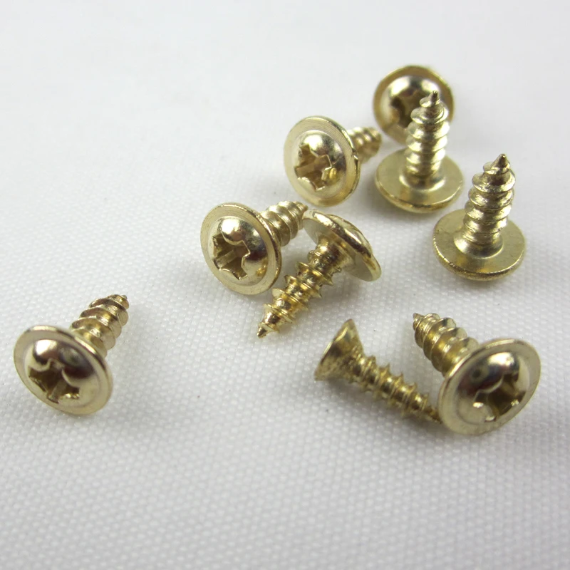 

1KG Cross recessed flange head self-tapping screws Gold