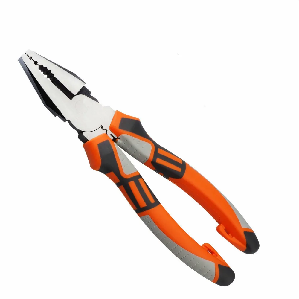 6/8 Inch  Professional Tools Multifunctional Wire Pliers Set Stripper Crimper Cutter needle nose Nipper Electric Power Tools