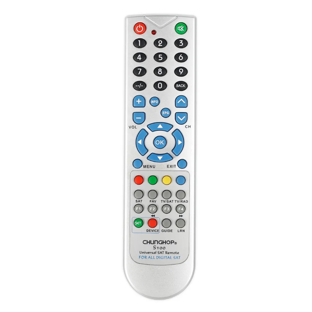 Universal SAT Remote Control for Chunghop S100 All Digital Sat Satellite Receivers Controller