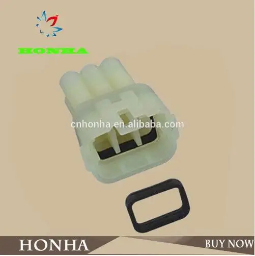 100pcs/lot 6187-6801 6 Pin/Way Male Auto Connector Plug